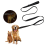 Reflective Dog Leash 6Ft Long,Traffic Padded Two Handle 6