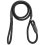 Nylon Dog Slip Training Walking Lead With P Chain 1cm black 4