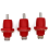 50Pcs Poultry Chicken Nipple Drinker Spring Type with Automatic Water 7