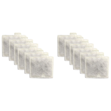 6 Aquarium Medium Charcoal Filter Cartridges,for QuietFlow Power 10