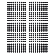 50 Pcs 18mm Diameter Black Bio Balls for Aquarium Pond Filter