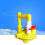 Poultry Farming System Water Line Water Pressure Regulator Yellow 2
