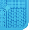 Lick Mat, Dog Licking Mat with Suction Cups Blue 5