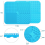 Lick Mat, Dog Licking Mat with Suction Cups Blue 4