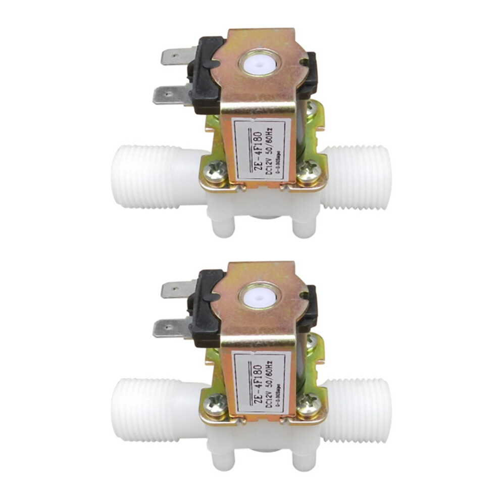 12V 1/2Inch Electric Solenoid Valve Magnetic Air Normally Closed 4711893457791