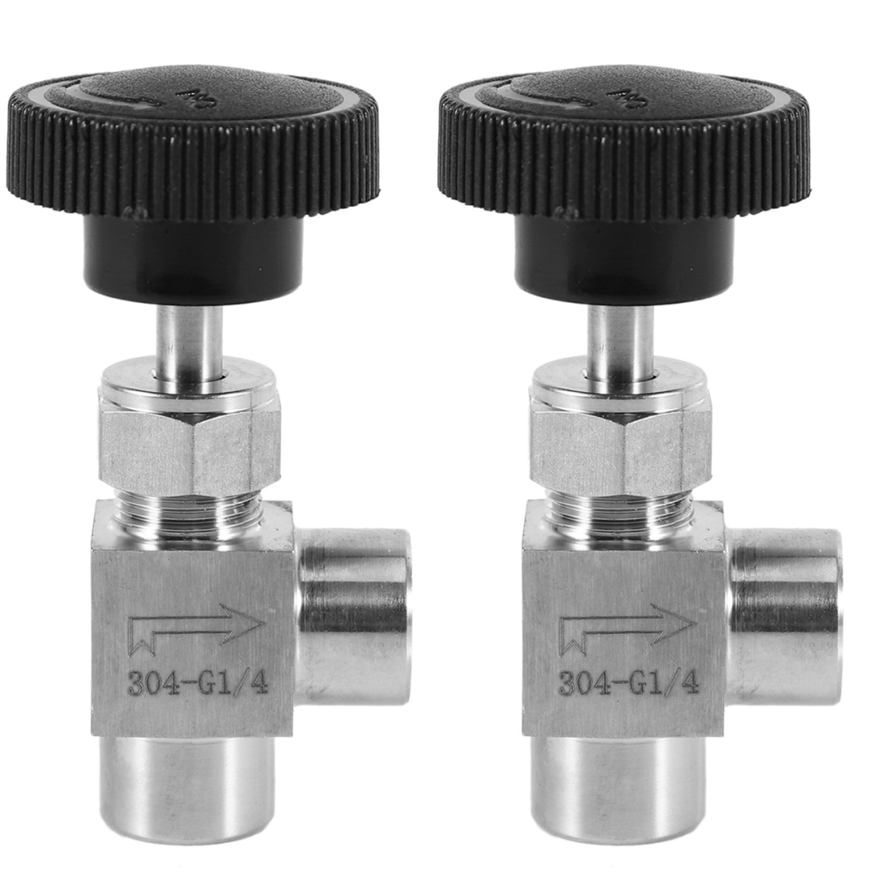 Adjustable Needle Valve 1/4Inch Female Thread Ss304 For Water Gas 4711893404207