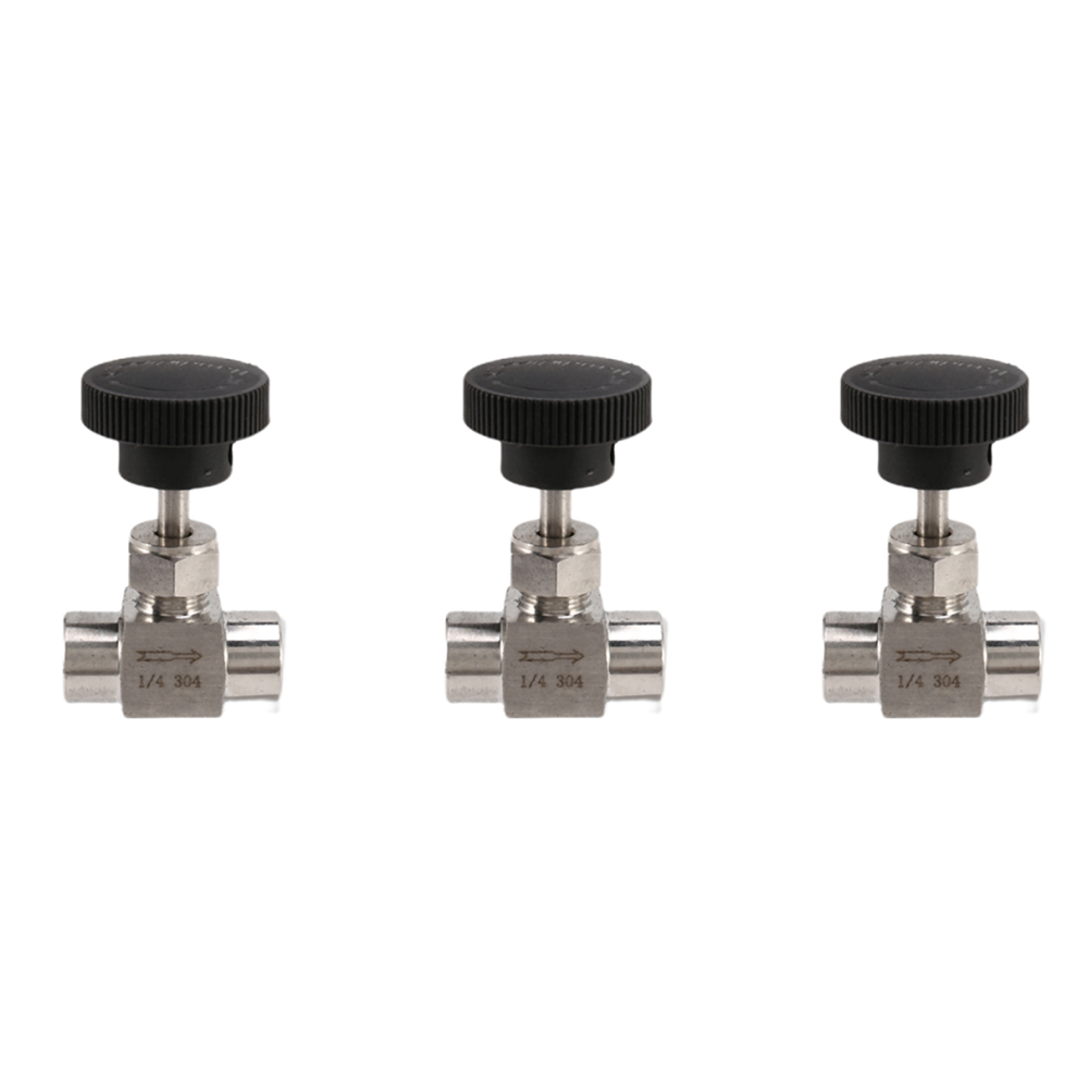 1/4Inch Equal Female Thread Flow Control Shut Off Needle Valve 4711893425196