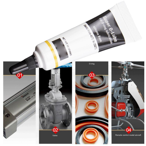 High Grade Silicone Grease Lubricant Super O-Lube O-Ring Lubrication 1