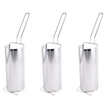 Stainless Steel Fried Basket for French Fries Potato Chip Squeezers