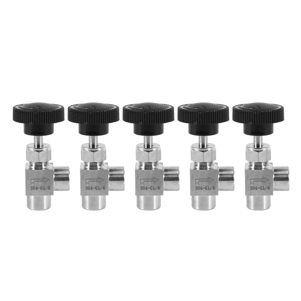Adjustable Needle Valve 1/4Inch Female Thread Ss304 For Water Gas 4711893404184