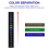 12Pcs Portable Fish Tank Aquarium Stick-on Thermometer Sticker 6