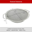 Paint Strainer Mesh Stainless Steel Filter 60-Mesh 11.4Inch Width 4