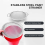 Paint Strainer Mesh Stainless Steel Filter 60-Mesh 11.4Inch Width 5