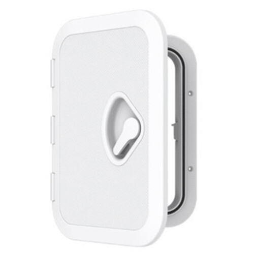 2Pcs 270 x 375mm Plastic Anti Aging Ultraviolet White Deck Cover 1