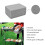 4 Pack Grill Griddle Cleaning Brick Block,Bathroom Pumice Block, 2