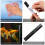 72 Pieces Digital Temperature Sticker Strip Aquarium Thermometer 7