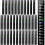 72 Pieces Digital Temperature Sticker Strip Aquarium Thermometer 3