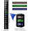 72 Pieces Digital Temperature Sticker Strip Aquarium Thermometer 4