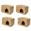 Guinea Pig Ferret Folding Straw Grass House 1