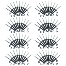 20 Pcs Tri-Grip Rivet for Deep Water Installing Kayak, Canoe and Boat