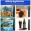 36 Pieces Digital Temperature Sticker Strip Aquarium Thermometer 4