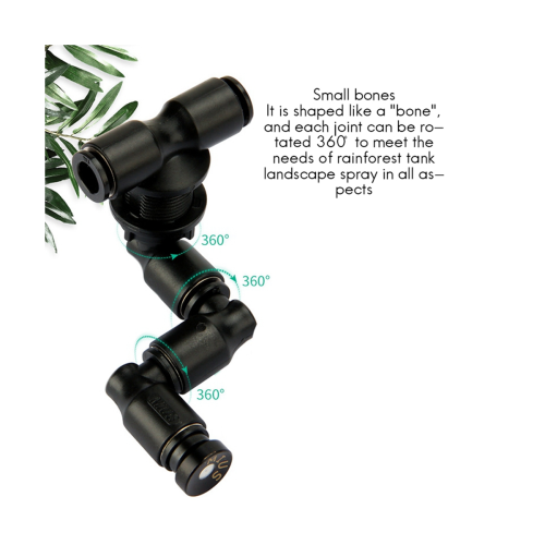 Reptiles Fogger Mist Sprinkler Rainforest Tank 360 Adjustable,A 2