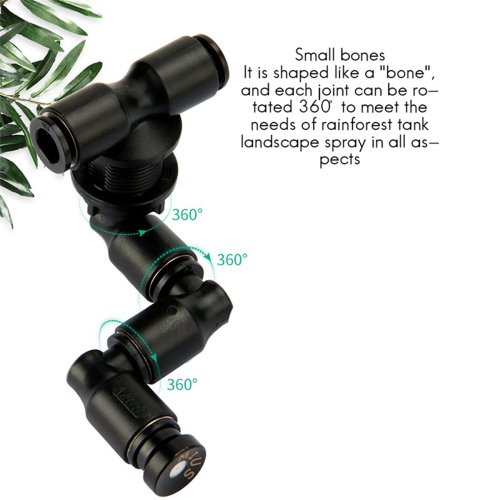 Reptiles Fogger Mist Sprinkler Rainforest Tank 360 Adjustable,A 1