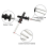 20Pcs Kayak Canoe Tri-Grip O Rings Tri-Fold Rivets Mounting Tri Rivet 4
