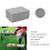 4 Pack Grill Griddle Cleaning Brick Block,Bathroom Pumice Block, 2