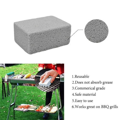 4 Pack Grill Griddle Cleaning Brick Block,Bathroom Pumice Block, 1
