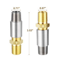 Liquid Propane Gas Fire Pits 1/2In Air Mixer Valve, Mixer Valve