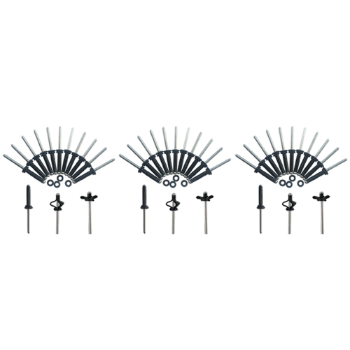 20 Pcs Tri-Grip Rivet for Deep Water Installing Kayak, Canoe and Boat