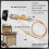Low Pressure Gas LPG Fireplace Safety Control Valve Kit 5/8-18UNF 4