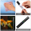 36 Pieces Digital Temperature Sticker Strip Aquarium Thermometer 6