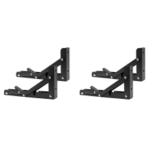 2Pcs Campervan Folding Bracket Table Shelf