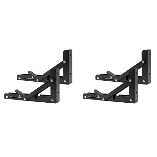 2Pcs Campervan Folding Bracket Table Shelf