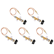 Low Pressure Gas LPG Fireplace Safety Control Valve Kit 5/8-18UNF