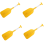 1Pcs Telescopic Paddle Adjustable Aluminum Alloy Oar 1