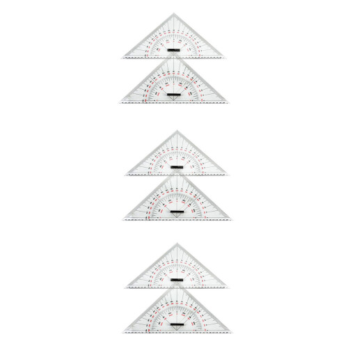 Chart Drawing Triangle Ruler for Ship Drawing 300mm Triangle Ruler