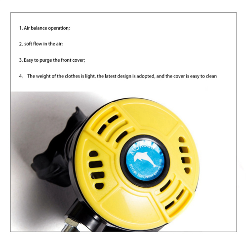 Scuba Diving 2Nd Stage Regulator Underwater Scuba Dive Octopus Yellow 2