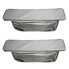 Canoe Inflatable Boat Seat Storage Bag with Padded Seat Cushion
