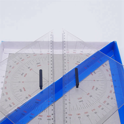 Chart Drawing Triangle Ruler for Ship Drawing 300mm Triangle Ruler 1