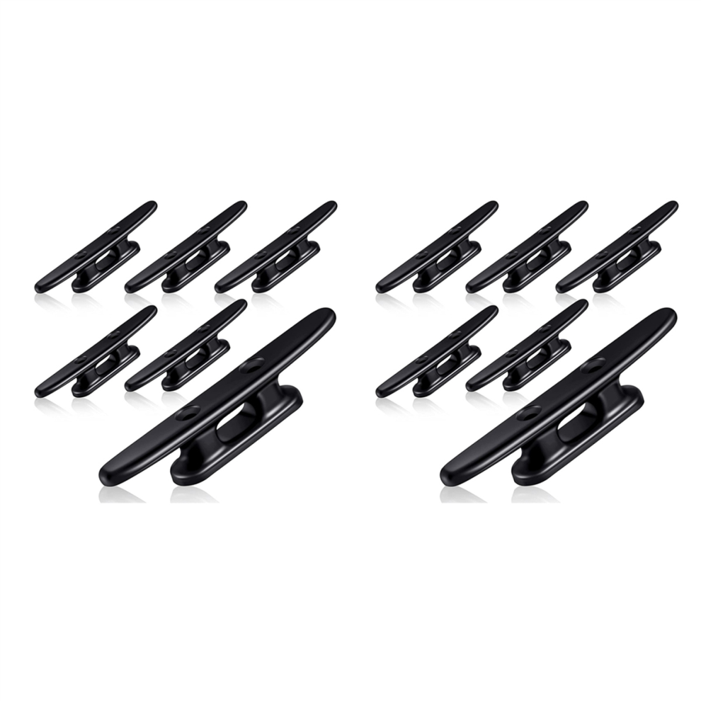 6 Pcs Boat Cleat Kayak Cleats 4 Inch Nylon Cleats for Boat Mooring-image-OPC-PJ92J82-NEW