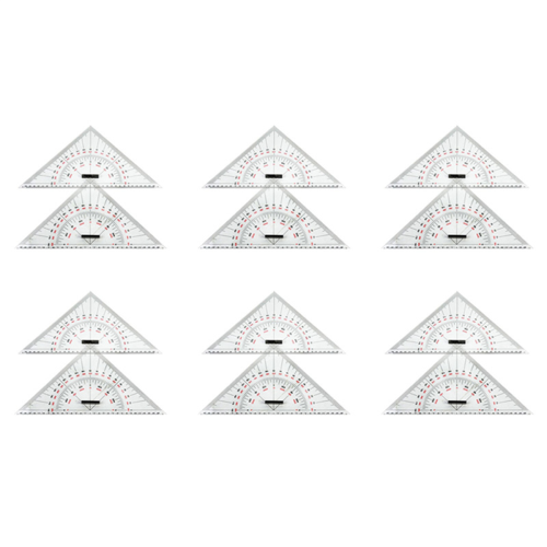 Chart Drawing Triangle Ruler for Ship Drawing 300mm Triangle Ruler