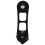 Motorcycle Adjustable Passenger Footpegs Support Extensions Bracket B 7