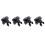 Scuba Diving 2Nd Stage Regulator Underwater Scuba Dive Octopus Black 1
