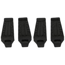Front Foot Rest Peg Rubbers Footrest Handlebars for YBR 125