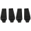 Front Foot Rest Peg Rubbers Footrest Handlebars for YBR 125 1