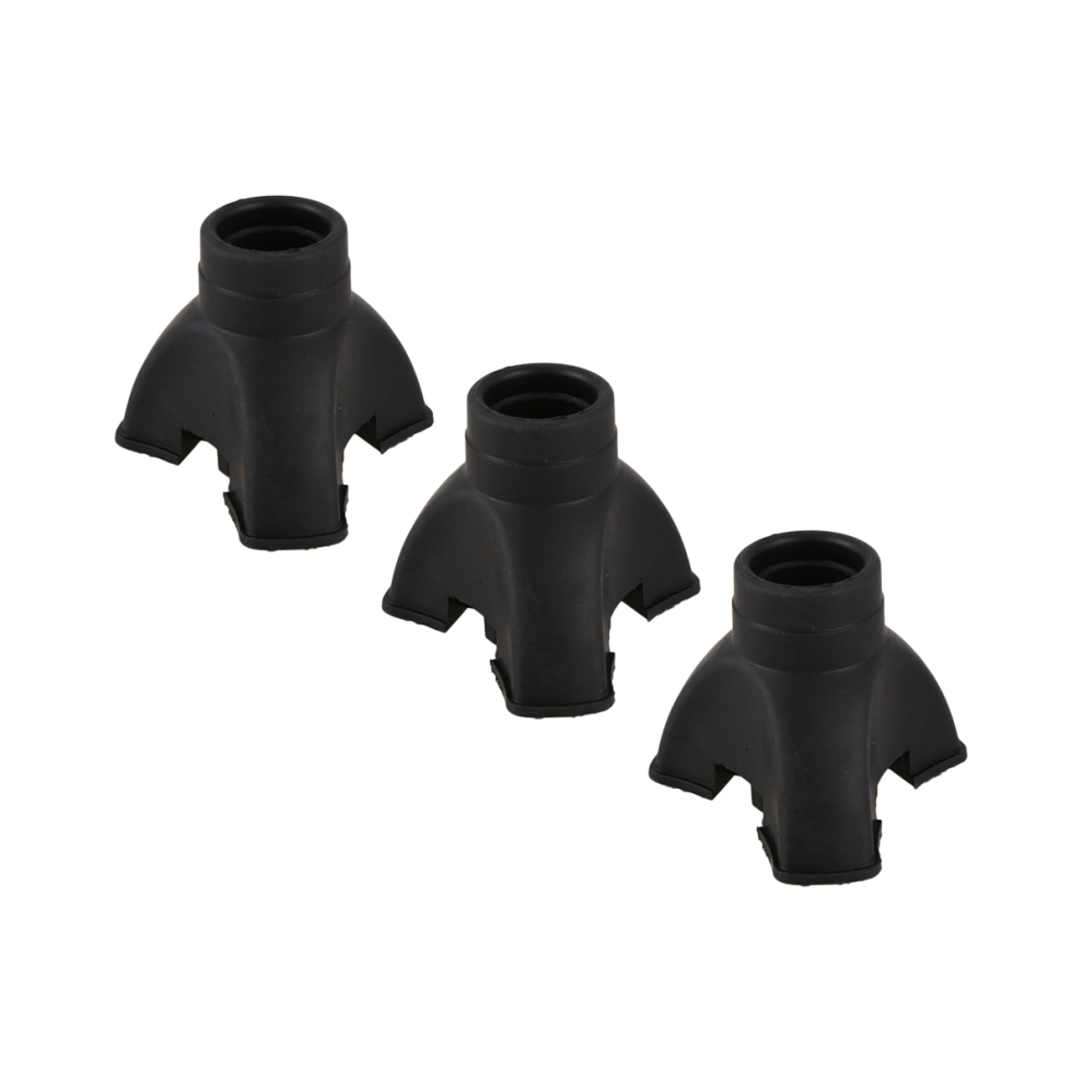 1X Walking Stick End Tripod CANE TIP Self Standing Rubber NON-SLIP