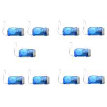10X Hand- LED Flashlight Lantern Dynamo Mini Flashlight